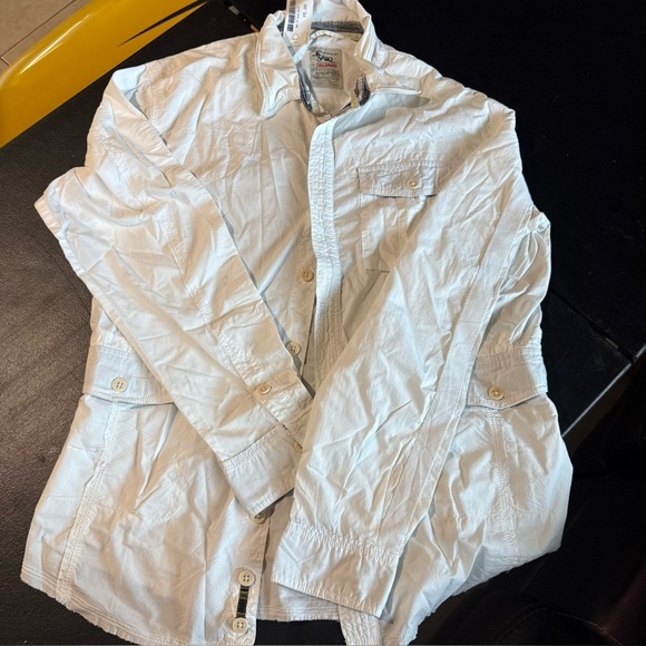 Triple Five Soul Men's Size Extra Large Long Sleeve Button Up 100% Cotton  Shirt - Picture 1 of 7